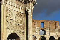 La Roma antica - Arco e Colosseo