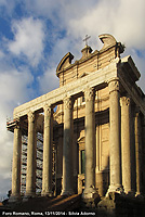 La Roma antica - Tempio di Antonino e Faustina