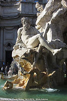 Tra cupole e fontane - Fontana dei quattro fiumi