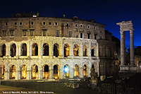 Roma di notte - Teatro di Marcello