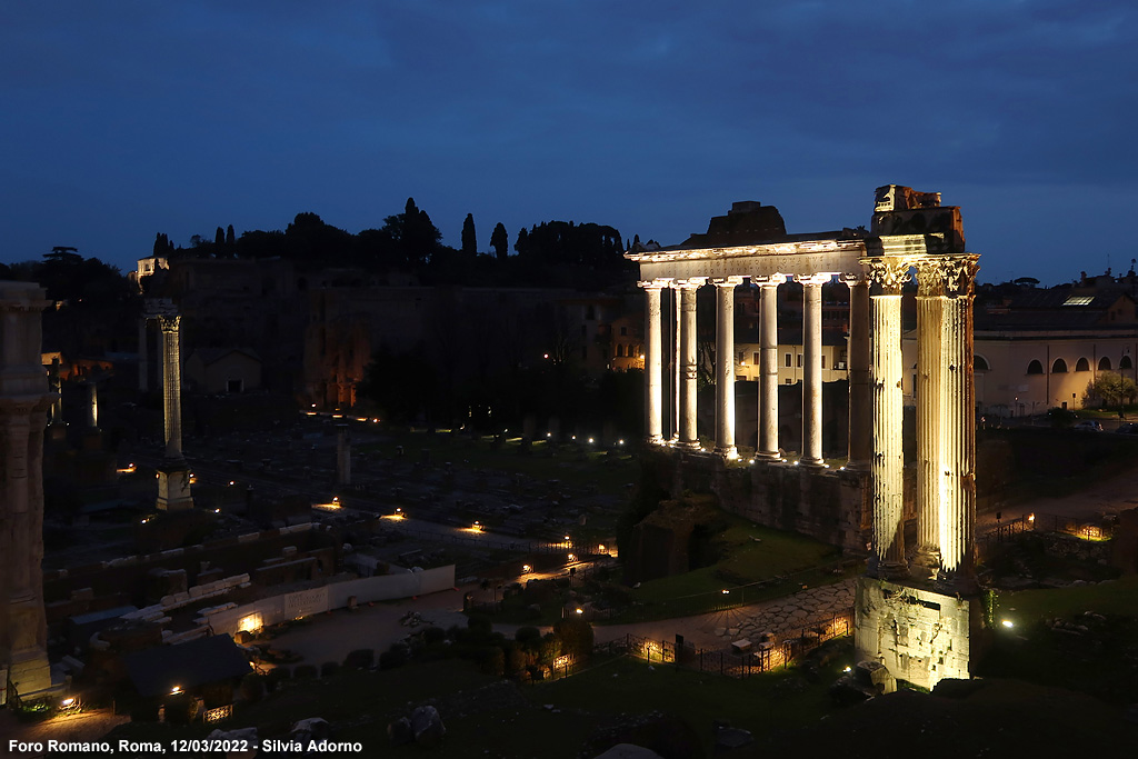 Ore blu - Foro romano