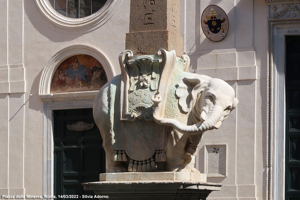 Tra marmi e acque - Elefantino della Minerva
