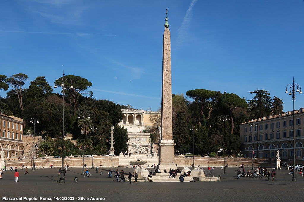 Tra marmi e acque - Piazza del Popolo