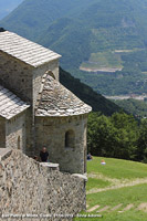 Spiritualita' tra i monti - Vista dal porticato