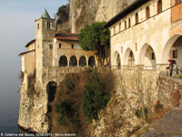 Santa Caterina del Sasso - La chiesa e il Conventino