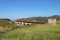 In treno verso Segesta - In partenza da Segesta