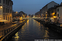Magie di luce - Naviglio Grande a Milano