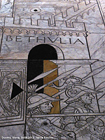 Intorno al duomo - Il pavimento