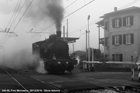 In bianco e nero - In partenza nella nebbia