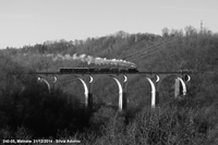 In bianco e nero - Sul ponte di Malnate