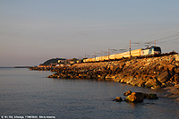 Ferrovia in riva al mare - Albenga