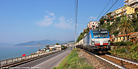 Ferrovia in riva al mare - Borgio Verezzi