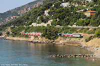 Ferrovia in riva al mare - Alassio