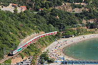 Ferrovia in riva al mare - Alassio