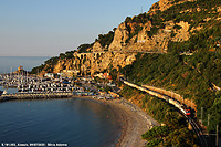 Ferrovia in riva al mare - Alassio