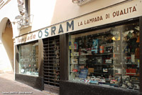 Per le strade - Insegna d'epoca