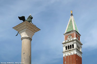 Mosaici, pietre e dintorni - Colonna di San Marco e campanile