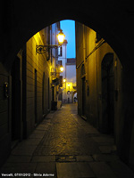 Portici e mattoni - Un vicolo