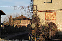 Abbazia di Viboldone - Targa del paese