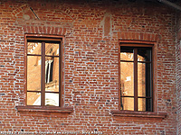 Abbazia di Viboldone - Riflessi della facciata