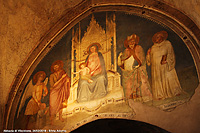 Dettagli di affreschi - Maesta'
