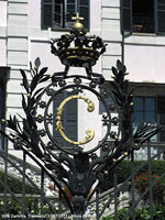 Giardini sul lago - Dettaglio della cancellata