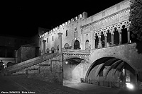 La notte in bianco e nero - Palazzo dei papi